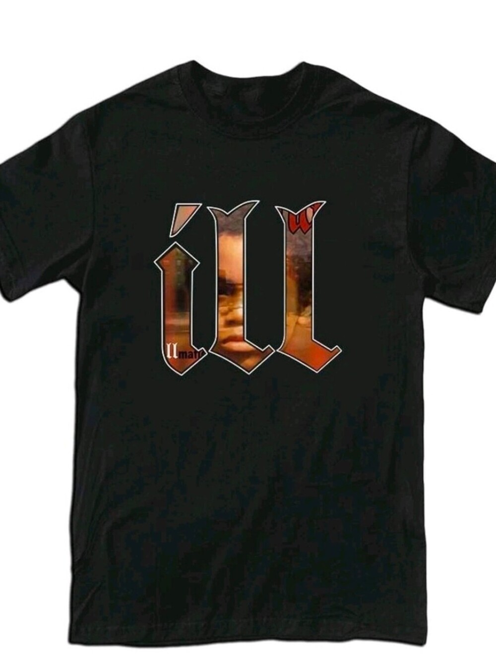 Nas Illmatic Black Graphic Short-Sleeve Men's T-Shirt